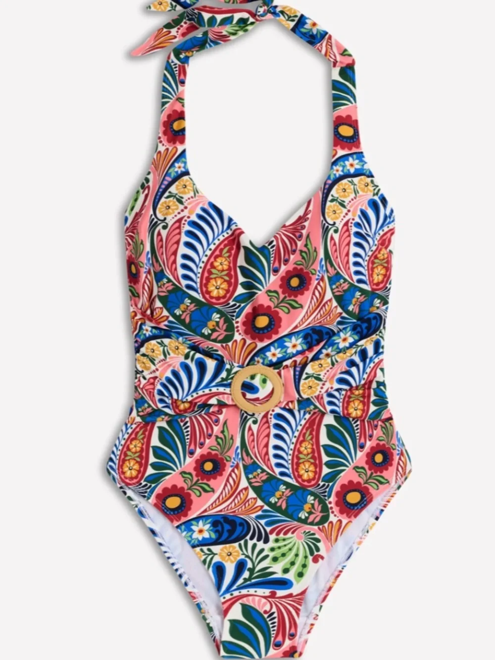 NWT Sorrento Hoop Sash Swimsuit - Size 12